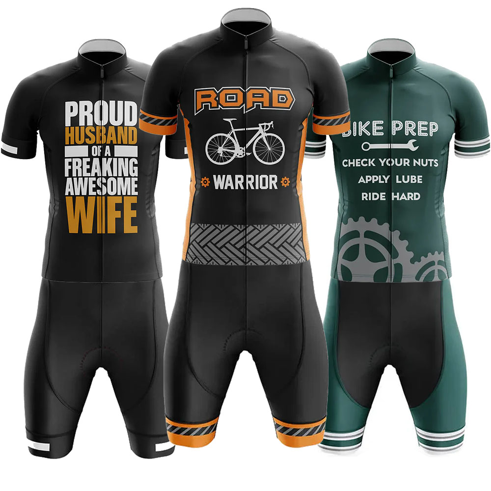 Mountain Biking Jerseys Men - Yol Savaşçısı Bisiklet Giyim Üniforma Forması