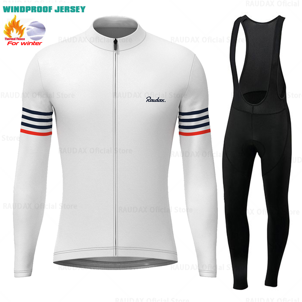 Mountain Biking Jerseys Men - Raudax kış rüzgar geçirmez polar Jersey