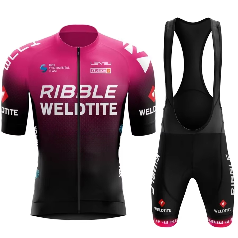 Mountain Biking Jerseys Men - Huub Pro Team bisiklet forması seti
