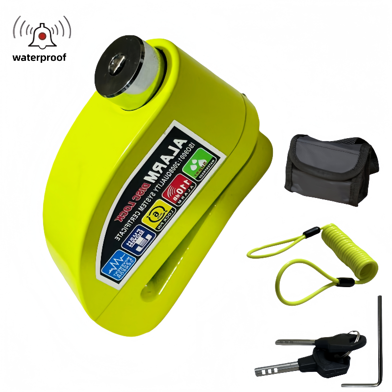 Mountain Biking Bag - Su geçirmez Motosiklet Alarm Kilidi Bisiklet