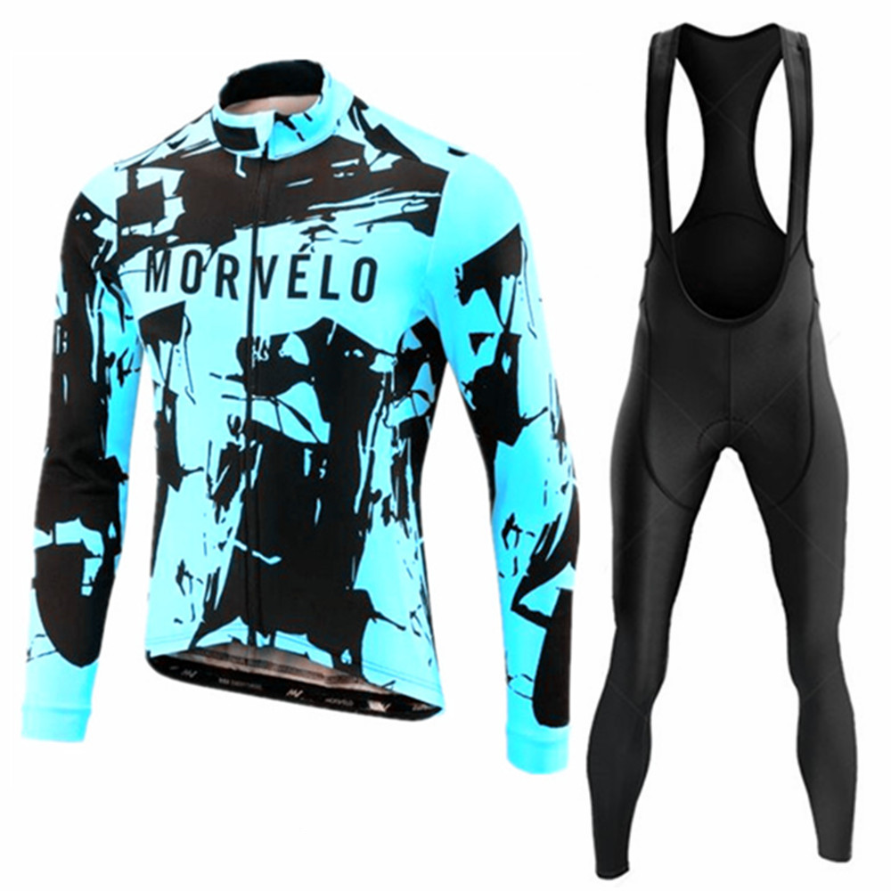 Mountain Biking Jerseys Men - Morvelo 2026 Sonbahar Bisiklet Forması Setleri