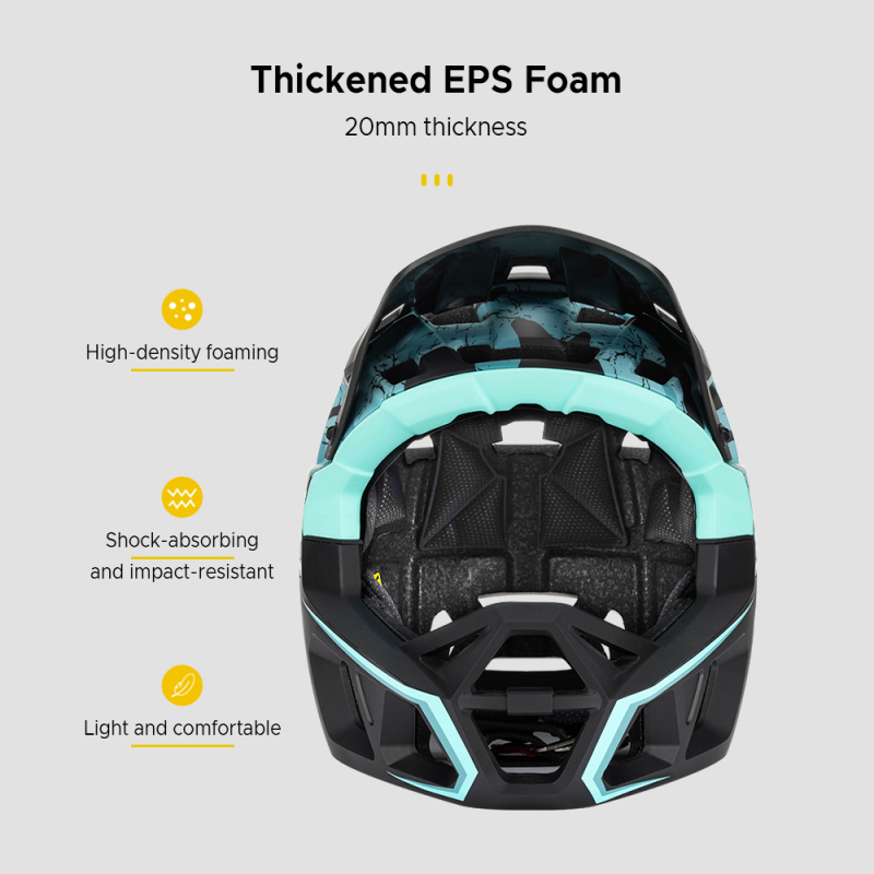 Tam yüz dağ bisiklet kaskı yet - Mountain Biking Helmet Full Face incelemesi ve fiyatı