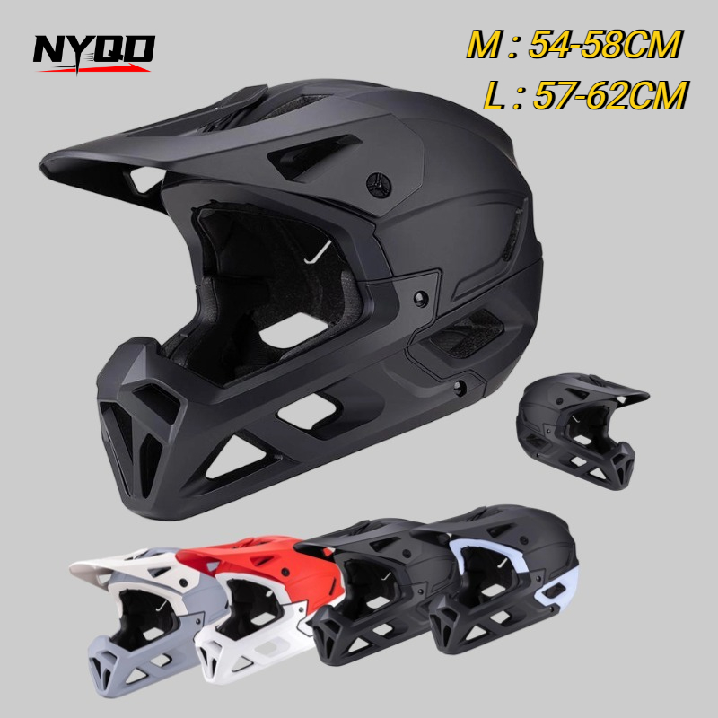 Yetişkinler İçin Yarış İniş Bi - Mountain Biking Helmet Full Face incelemesi ve fiyatı