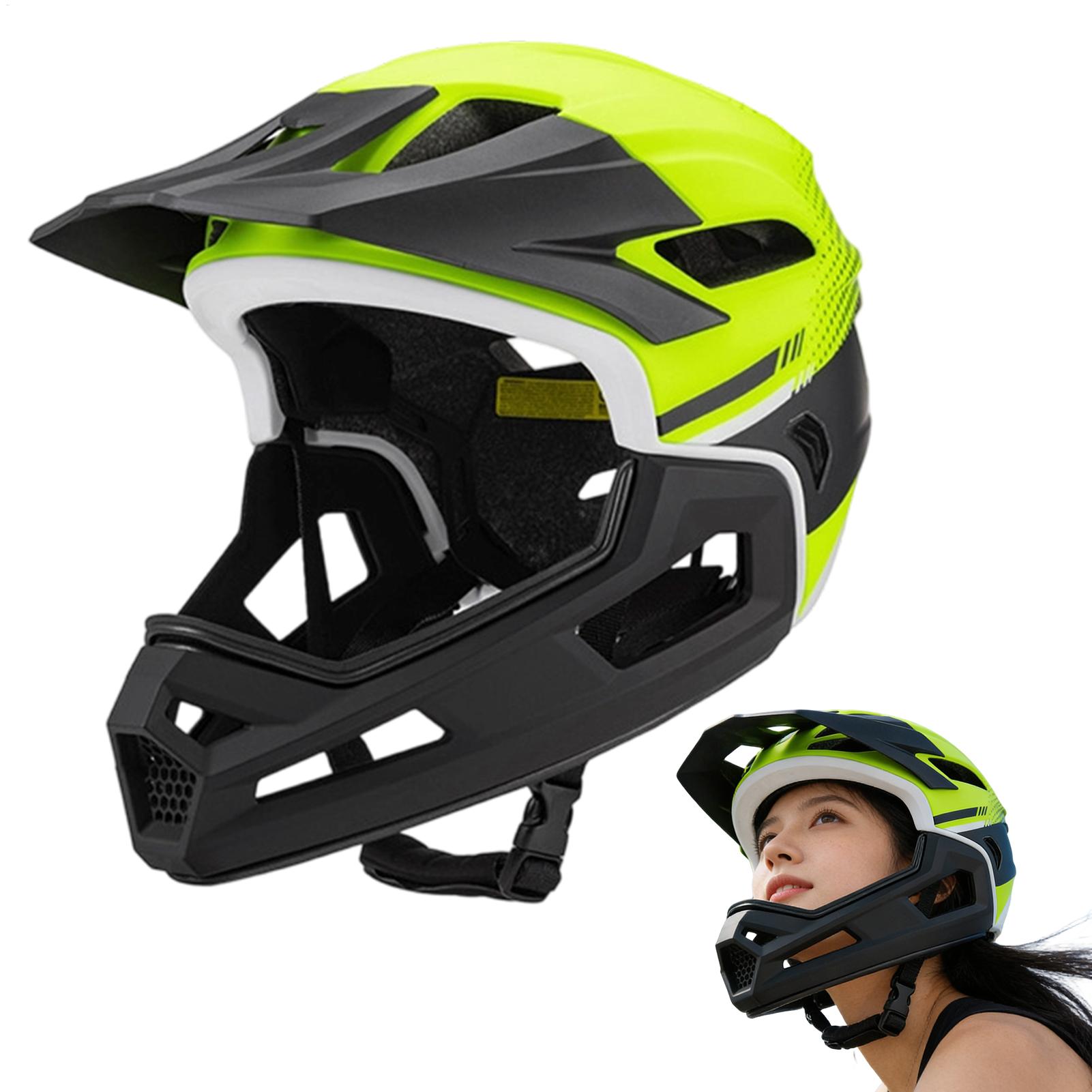 Dağ Bisikleti Tam Yüz Kaskı Bi - Mountain Biking Helmet Full Face incelemesi ve fiyatı