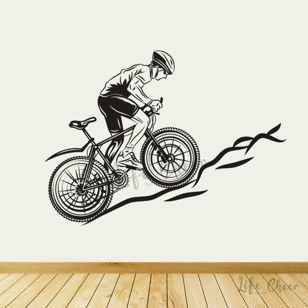 Dağ Bisikleti Duvar Çıkartmala - Mountain Biking Europe incelemesi ve fiyatı