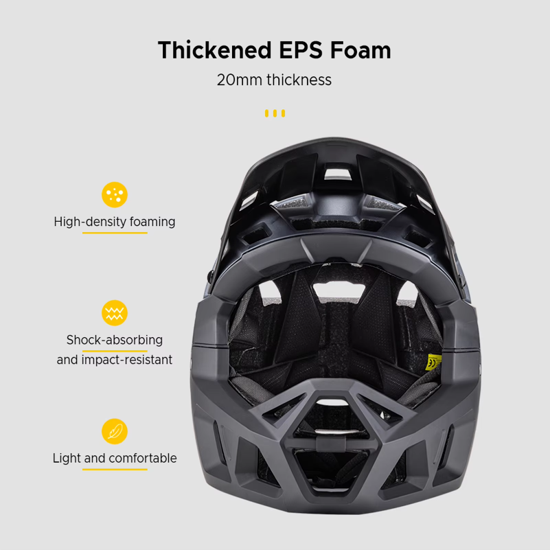 Tam Yüz Dağ Bisikleti Kaskı Ye - Mountain Biking Helmet Full Face incelemesi ve fiyatı